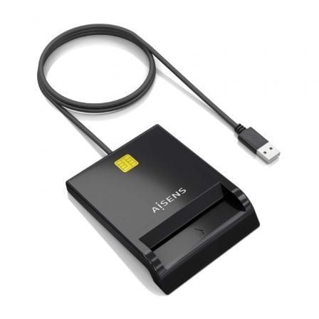 Lector de DNI y Tarjetas Aisens ASCR-SN06-BK/ USB 2.0/ Negro - Imagen 6