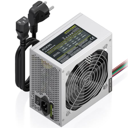 Fuente de Alimentación Aisens ASPC-500ATX-PSE/ 500W/ Ventilador 12cm - Imagen 8