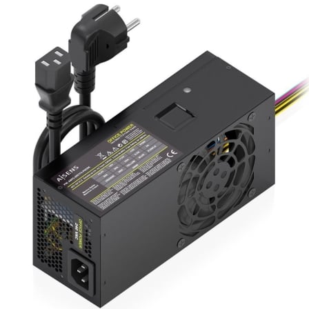 Fuente de Alimentación TFX Aisens ASPC-500TFX-PSEBK/ 500W/ Ventilador 8cm - Imagen 6