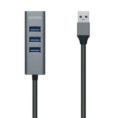 Hub USB 3.0 Aisens A106-0507/ 4xUSB/ Gris - Imagen 8