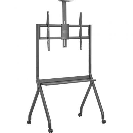 Soporte de Suelo con Ruedas Aisens FT86FE-369 para TV de 55-100"/ hasta 120kg - Imagen 6