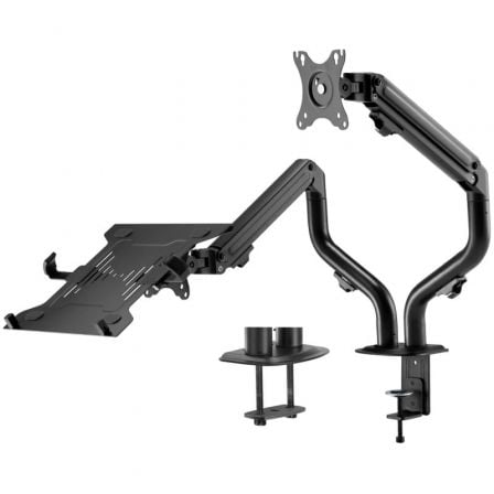 Soporte de Mesa Orientable/ Inclinable DTL32TSR-195 para TV y Portátil de 17-32" - Imagen 8