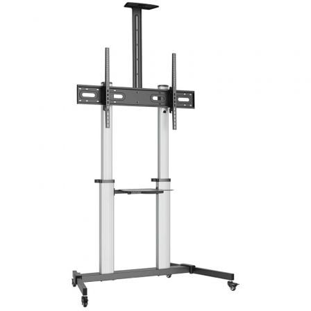 Soporte de Suelo con Ruedas Aisens FT100TE-259 para TV de 60-100"/ hasta 100kg - Imagen 8
