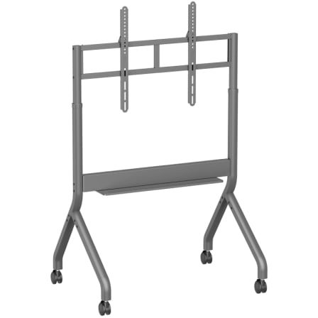 Soporte de Suelo Motorizado/ Inclinable/ Giratorio con Ruedas y Manivela Aisens FTF90E-467 para TV 55-90"/ hasta 90kg - Imagen 3