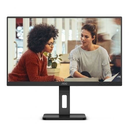 Monitor AOC 24E3QAF 23.8"/ Full HD/ Multimedia/ Regulable en altura/ Negro - Imagen 9