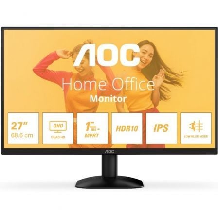 Monitor Profesional AOC Q27B35E 27"/ QHD/ Negro - Imagen 2