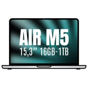 Apple Macbook Air 15,3″/ M5 10-Core CPU/ 16GB/ 1TB SSD/ 10-Core GPU/ Plata