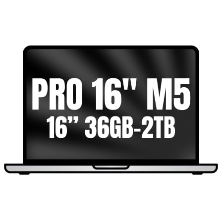 Apple Macbook Pro 16"/ M5 Max 18-Core CPU/ 36GB/ 2TB SSD/ 32-Core GPU/ Plata - Imagen 2