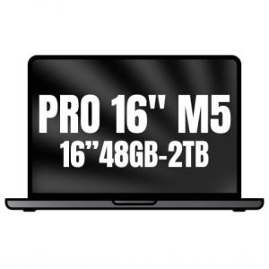Apple Macbook Pro 16″/ M5 Max 18-Core CPU/ 48GB/ 2TB SSD/ 40-Core GPU/ Negro Espacial