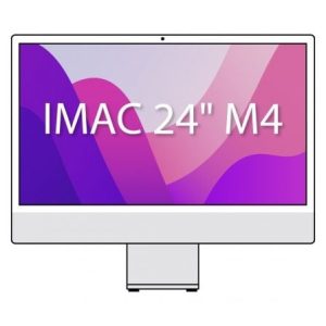 Apple iMac 24″ Retina 4,5K / M4 10-Core CPU/ 16Gb/ 512Gb SSD/ 10-Core GPU/ Plata