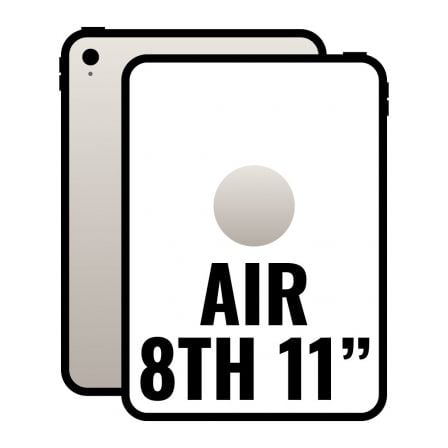 Apple iPad Air 11" 8th Wi-Fi/ M4/ 256GB/ Blanco Estrella - Imagen 3