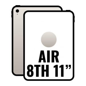 Apple iPad Air 11″ 8th Wi-Fi/ M4/ 256GB/ Blanco Estrella