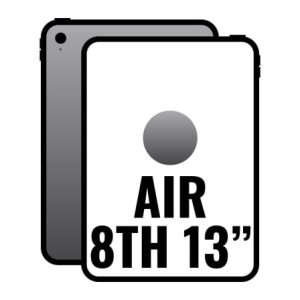 Apple iPad Air 13″ 8th Wi-Fi Cell/ 5G/ M4/ 1TB/ Gris Espacial