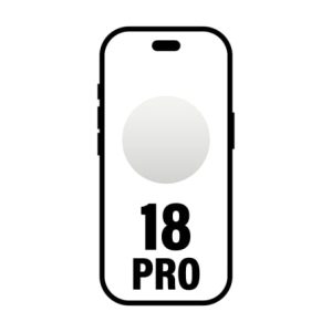 Smartphone Apple iPhone 18 Pro 512GB/ 6.3″/ 5G/ Plata