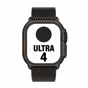 Apple Watch Ultra 4/ GPS/ 49mm/ Caja de Titanio Negro/ Correa Milanese Loop en Titanio Negro/ M