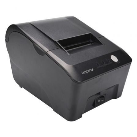 Impresora de Tickets Approx appPOS58MU/ Térmica/ Ancho papel 58mm/ USB/ Negra - Imagen 3