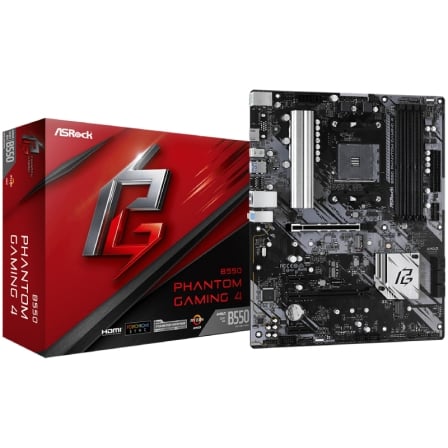 Placa Base Asrock B550 Phantom Gaming 4/ DDR4/ PCIe 4.0/ Socket AM4 - Imagen 7