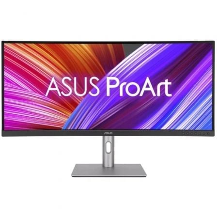Monitor Profesional Asus ProArt Display PA34VCNV 34"/ UWQHD/ Multimedia/ Regulable en altura/ Negro y Plata - Imagen 2