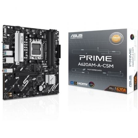 Placa Base Asus A620AM-A-CSM Socket AM5/ DDR5/ PCIe 4.0/ Micro ATX - Imagen 7