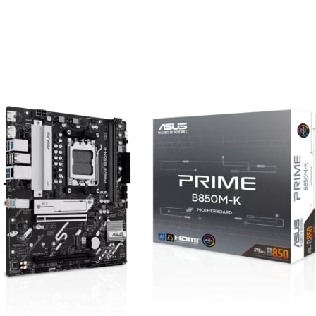 Placa Base Asus Prime B850M-K Socket AM5/ DDR5/ PCIe 5.0/ Micro ATX - Imagen 8