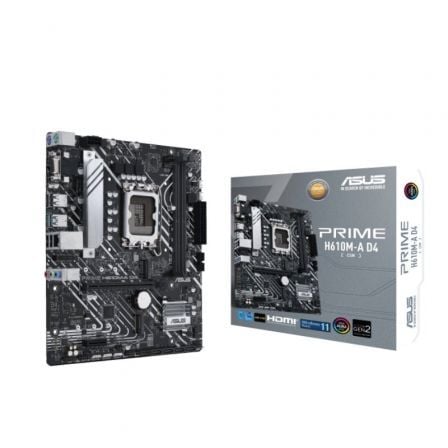 Placa Base Asus Prime H610M-A D4-CSM/ Socket 1700/ DDR4/ PCIe 4.0/ Micro ATX - Imagen 7