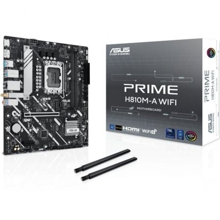Placa Base Asus Prime H810M-A WIFI Socket 1851/ DDR5/ PCIe 4.0/ Micro ATX - Imagen 9