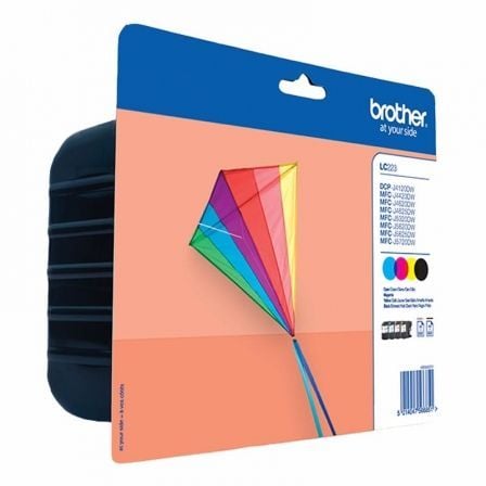 Cartucho de Tinta Original Brother LC-223VALBP Multipack/ Cian/ Magenta/ Amarillo/ Negro - Imagen 6