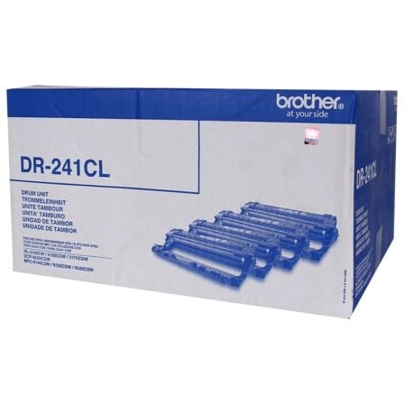 Tambor de Imagen Original Brother DR-241CL Multipack/ Cian/ Magenta/ Amarillo/ Negro - Imagen 2