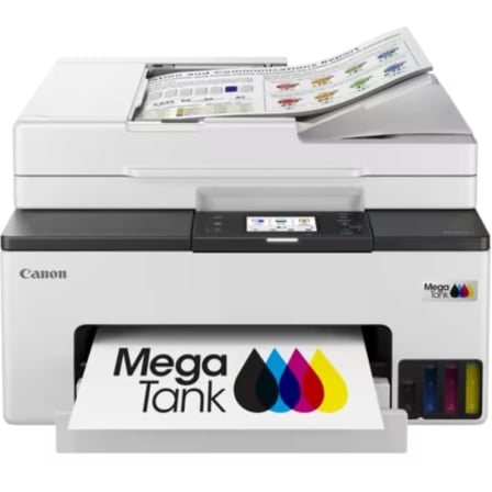 Multifunción Recargable Canon MAXIFY GX2051 MegaTank WiFi/ Fax/ Blanca - Imagen 7