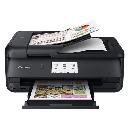 Multifunción A3 Canon PIXMA TS9550a WiFi/ Dúplex/ Negra - Imagen 2