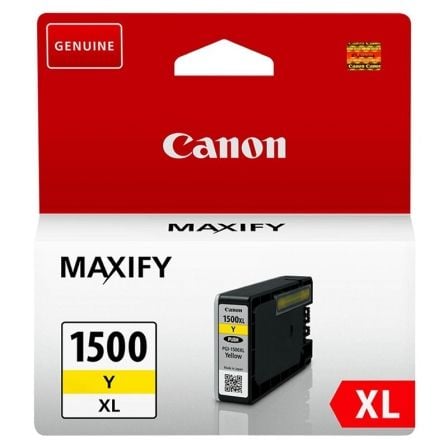 Cartucho de Tinta Original Canon PGI-1500XL Alta Capacidad/ Amarillo - Imagen 3