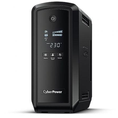 SAI Línea Interactiva Cyberpower CP900EPFCLCD/ 900VA-540W/ 6 Salidas/ Formato Torre - Imagen 2