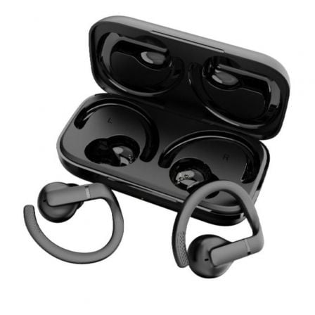 Auriculares Deportivos Bluetooth Daewoo DW2003 con estuche de carga/ Autonomía 8h/ Negros - Imagen 9