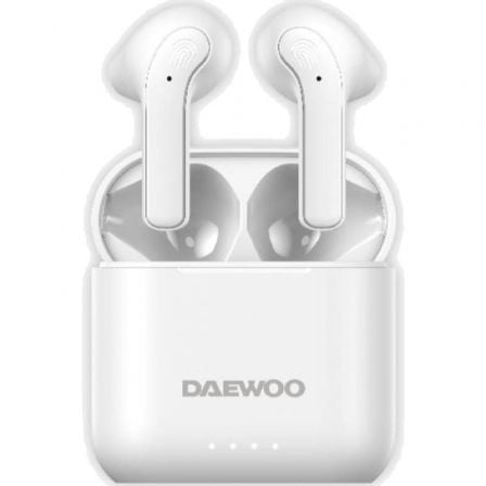 Auriculares Bluetooth Daewoo DW2021 con estuche de carga/ Autonomía 5h/ Blancos - Imagen 9