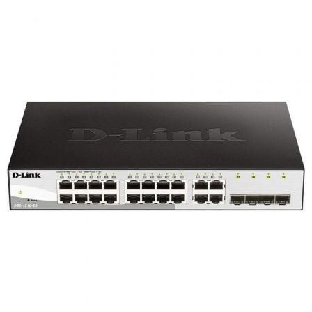 Switch D-Link DGS-1210-20/ 20 Puertos/ RJ45 10/100/1000/ SFP - Imagen 2