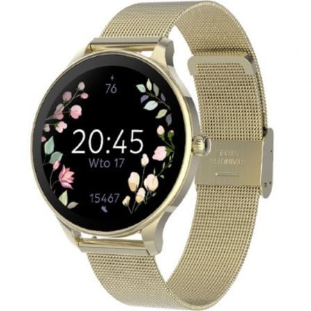 Smartwatch Forever Velora SB-306/ Notificaciones/ Frecuencia Cardíaca/ Oro - Imagen 9