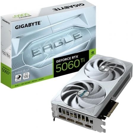 Tarjeta Gráfica Gigabyte GeForce RTX 5060 Ti Eagle OC ICE/ 8GB GDDR7 - Imagen 8