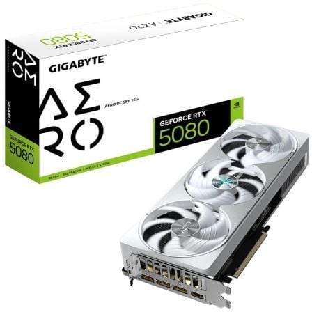 Tarjeta Gráfica Gigabyte GeForce RTX 5080 AERO OC SFF/ 16GB GDDR7 - Imagen 3