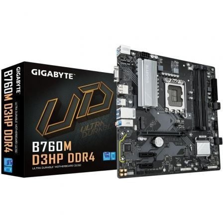 Placa Base Gigabyte B760M D3HP DDR4 Socket 1700/ DDR4/ PCIe 4.0/ Micro ATX - Imagen 7