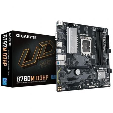 Placa Base Gigabyte B760M D3HP Socket 1700/ DDR5/ PCIe 4.0/ Micro ATX - Imagen 8