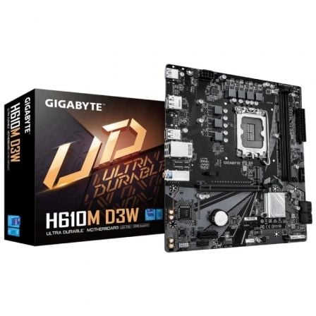 Placa Base Gigabyte H610M D3W Socket 1700/ DDR5/ PCIe 4.0/ Micro ATX - Imagen 8