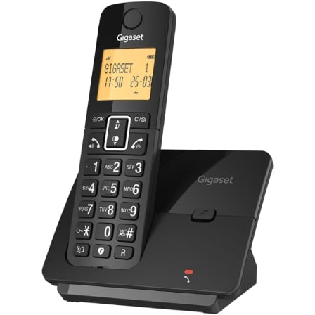Teléfono Inalámbrico Gigaset Essential 300/ Negro - Imagen 7