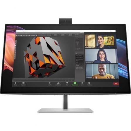 Monitor Profesional HP Pro serie 7 27"/ 4K/ Webcam/ Multimedia/ Regulable en Altura/ Plata - Imagen 8