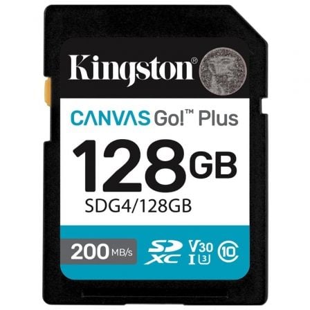 Tarjeta de Memoria Kingston CANVAS Go! Plus 128GB SD XC/ Clase 10/ 200MBs - Imagen 6