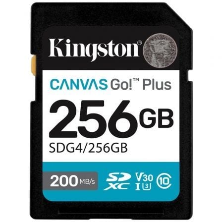 Tarjeta de Memoria Kingston CANVAS Go! Plus 256GB SD XC/ Clase 10/ 200MBs - Imagen 6