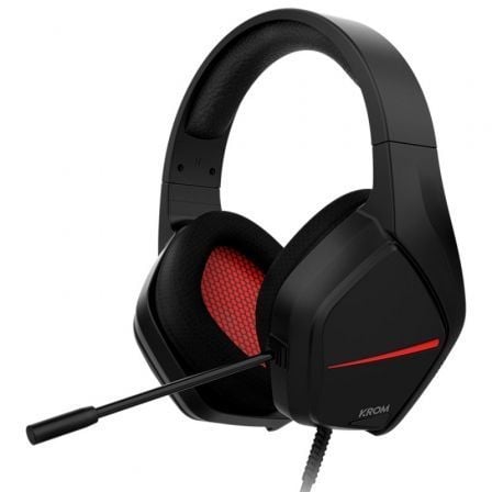 Auriculares Gaming con Micrófono Krom Kopa Move/ Jack 3.5/ Negros - Imagen 4