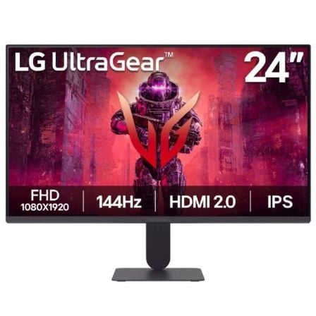 Monitor Gaming LG UltraGear 24G411A-B 23.7"/ Full HD/ 1ms/ 144Hz/ IPS/ Negro - Imagen 8