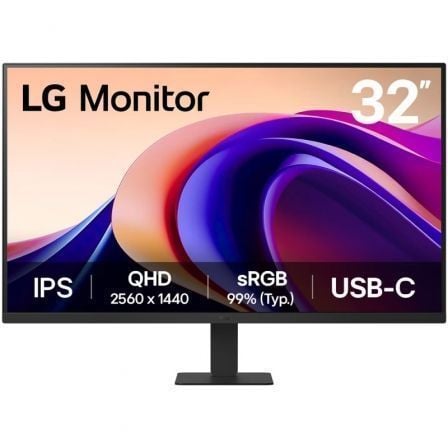 Monitor LG 32U631A-B 31.5"/ QHD/ Negro - Imagen 7
