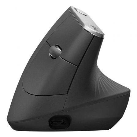 Ratón Vertical Inalámbrico Logitech Vertical MX/ Batería recargable/ Hasta 4000 DPI - Imagen 7