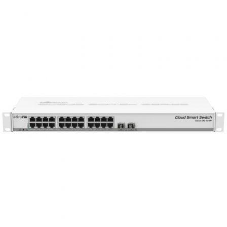 Switch Mikrotik CSS326-24G-2S+RM 26 Puertos/ RJ45 10/100/1000/ SFP/ PoE IN - Imagen 7